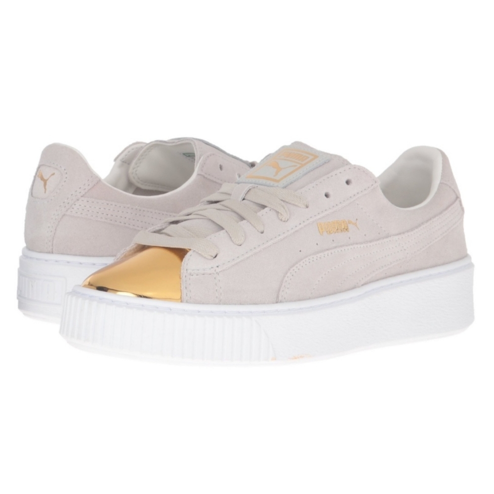 Suede Platform Gold star Puma
